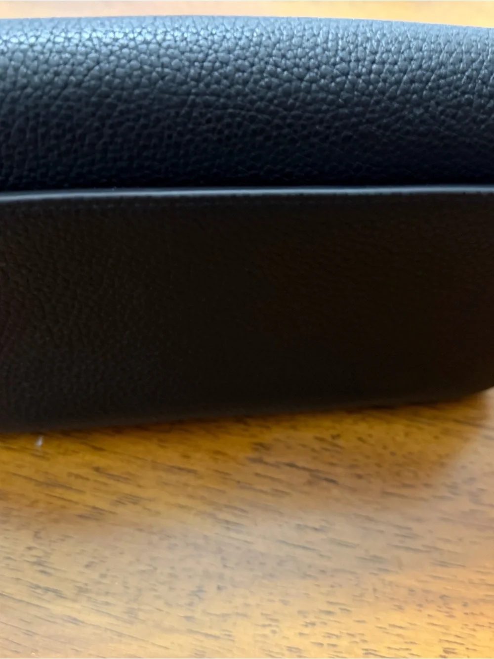 kate spade Black Pebbled Leather Crossbody with Striped Webbing Strap